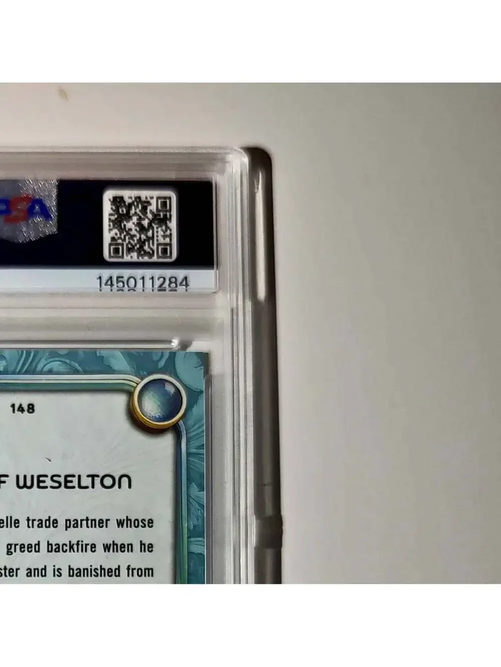Duke of Weselton 2025 Topps Disney Wonder #148 Diamond Card Frozen PSA 7